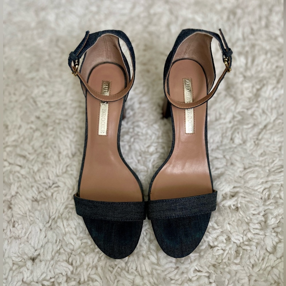 Audrey Brooke Denim Heel